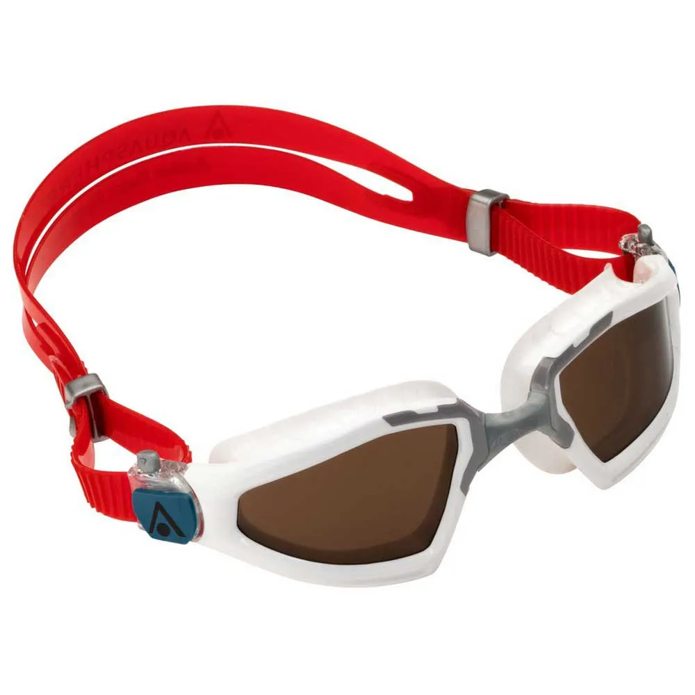 Aqua Sphere Kayenne Pro Schwimmmaske unisex, White / grey / photochromatic, One Size