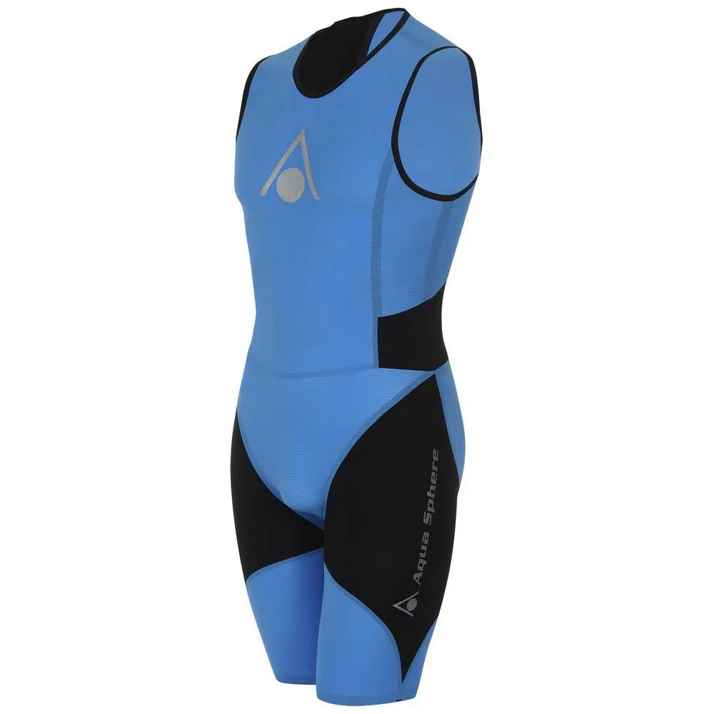 Aqua Sphere Phantom Speed V3 ärmelloser Triathlonanzug male, Black / royal blue Aqua Sphere Phantom Speed V3 ärmelloser Triathlonanzug male, Black / royal blue