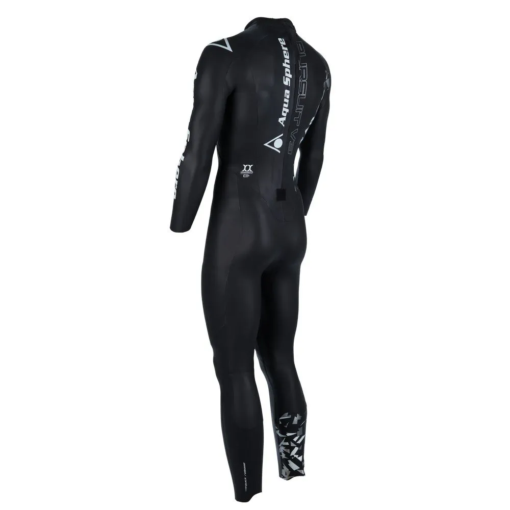 Aqua Sphere Pursuit V3 Neopren-nasstauchanzug unisex, Black / bright orange, L