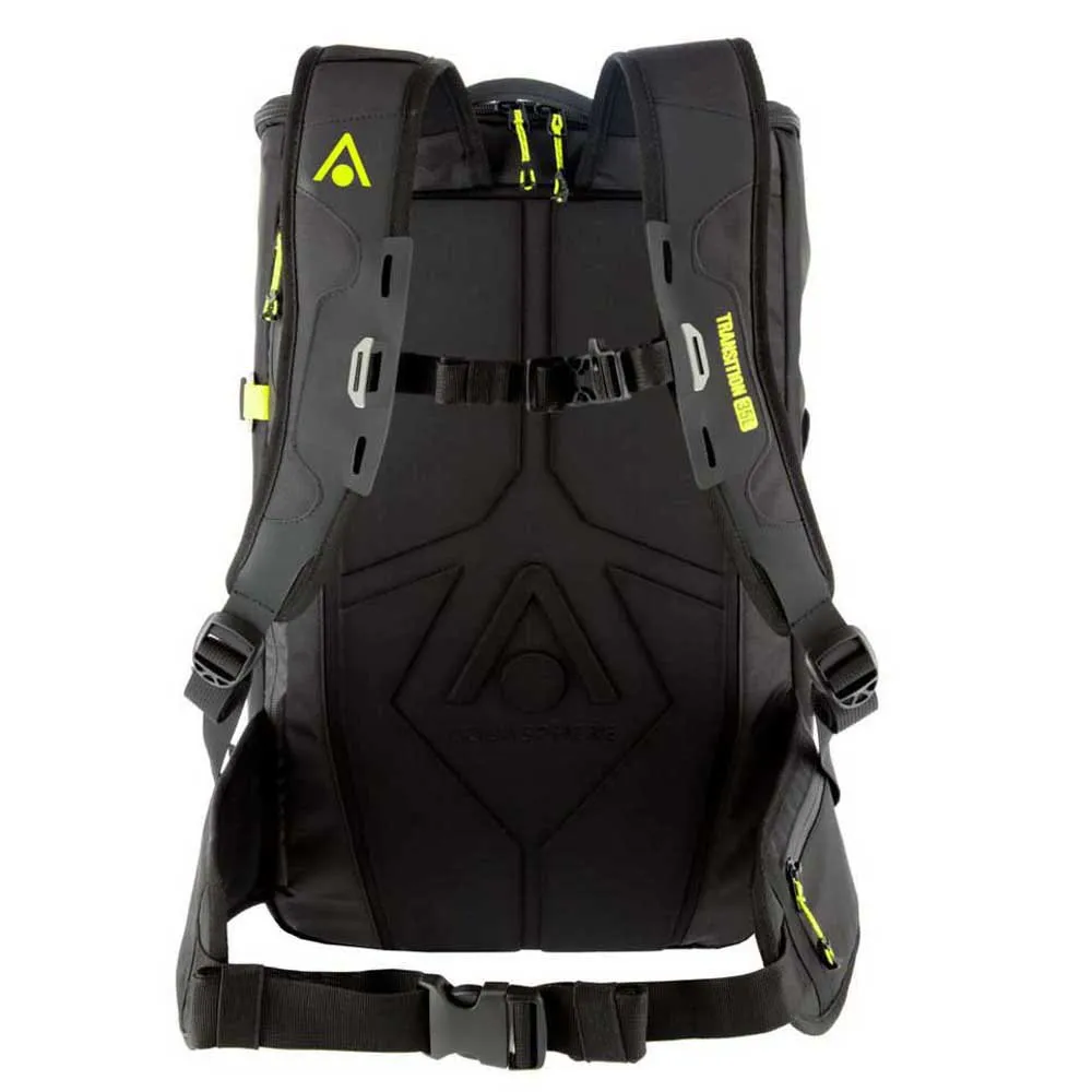 Aqua Sphere Transition 35l Rucksack, Black / bright yellow, One Size Aqua Sphere Transition 35l Rucksack, Black / bright yellow, One Size