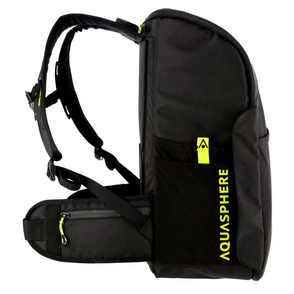 Aqua Sphere Transition 35l Rucksack, Black / bright yellow, One Size Aqua Sphere Transition 35l Rucksack, Black / bright yellow, One Size