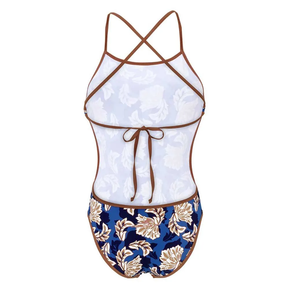 Aquafeel 216601 Badeanzug, Multicolour, B Aquafeel 216601 Badeanzug, Multicolour, B