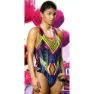 Aquafeel Training 21608 01 Badeanzug, Multicolor