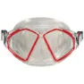 Transparent / red