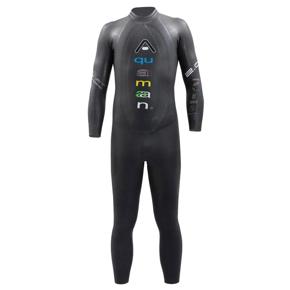 Aquaman Art Neopren-nasstauchanzug, Black, S Aquaman Art Neopren-nasstauchanzug, Black, S