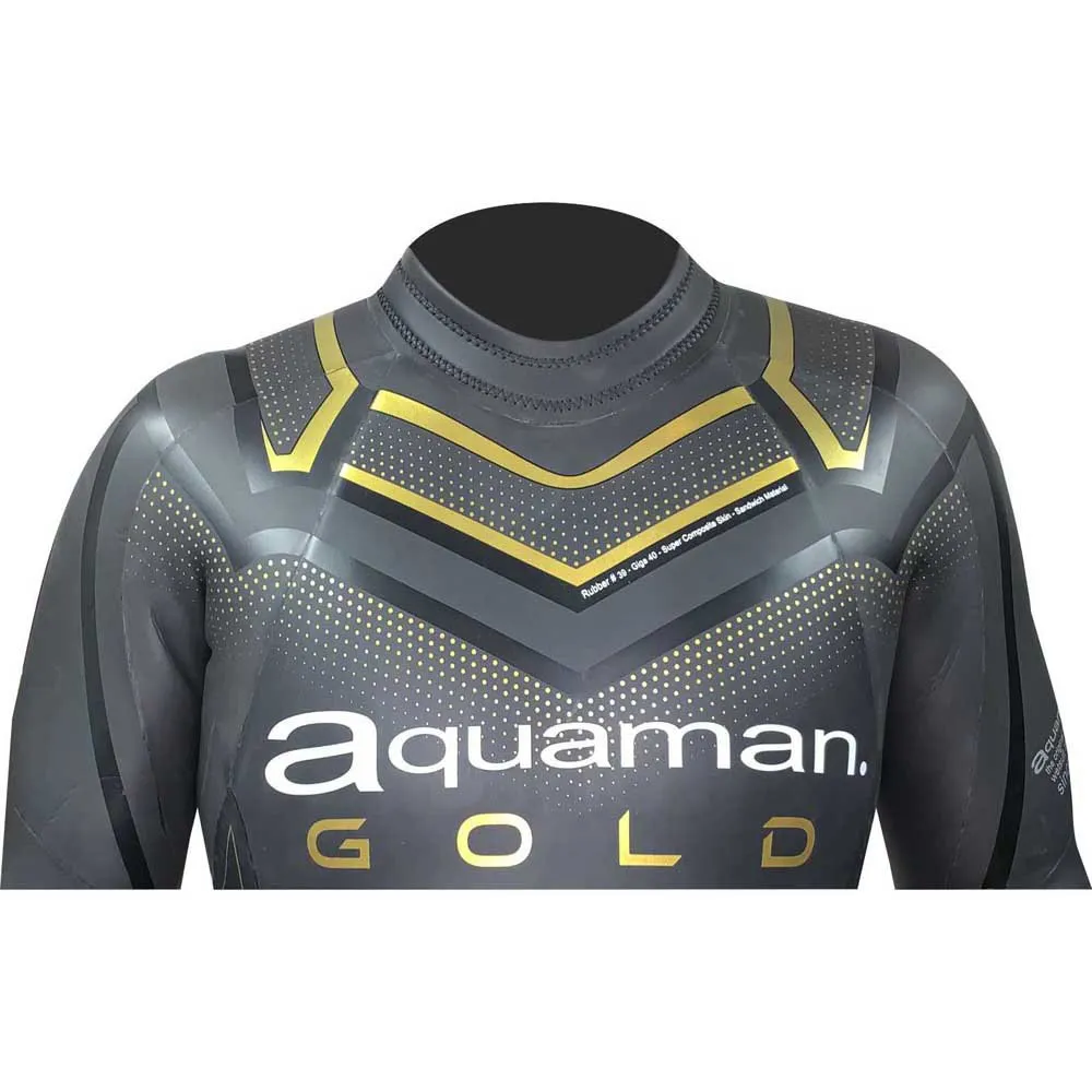 Aquaman Cell Gold Neopren-nasstauchanzug Aquaman Cell Gold Neopren-nasstauchanzug