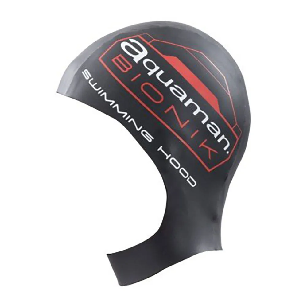 Aquaman Triathlon Badekappe, Black Aquaman Triathlon Badekappe, Black