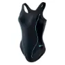 Aquawave Abra Badeanzug, Black / aqua splash