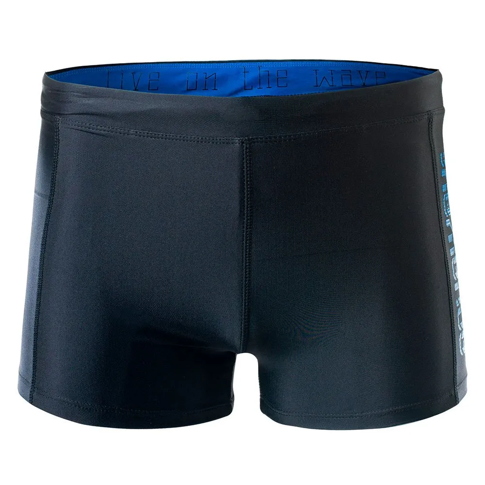 Aquawave Flavio Badehose Boxer male, Black / skydiver