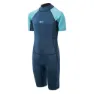 Aquawave Surfo Junior Neopren-nasstauchanzug unisex, Gibraltar sea / peacock blue, 14Y