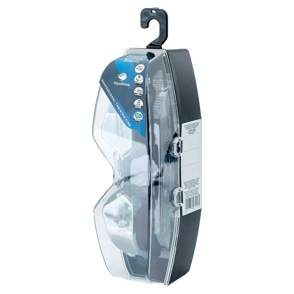 Aquawave Vectro Mc Champ Schwimmbrille Mit Spiegelglas, Black / silver mirror, One Size Aquawave Vectro Mc Champ Schwimmbrille Mit Spiegelglas, Black / silver mirror, One Size