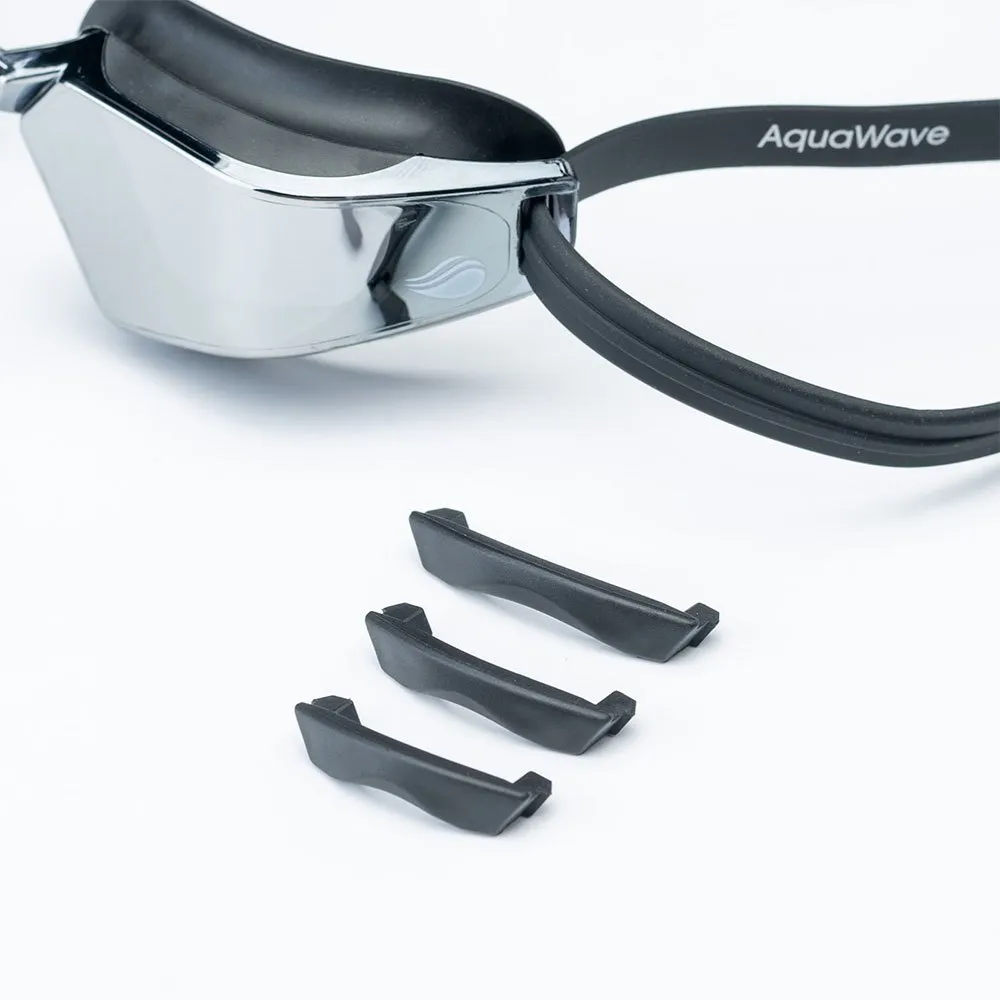 Aquawave Vectro Mc Champ Schwimmbrille Mit Spiegelglas, Black / silver mirror, One Size Aquawave Vectro Mc Champ Schwimmbrille Mit Spiegelglas, Black / silver mirror, One Size