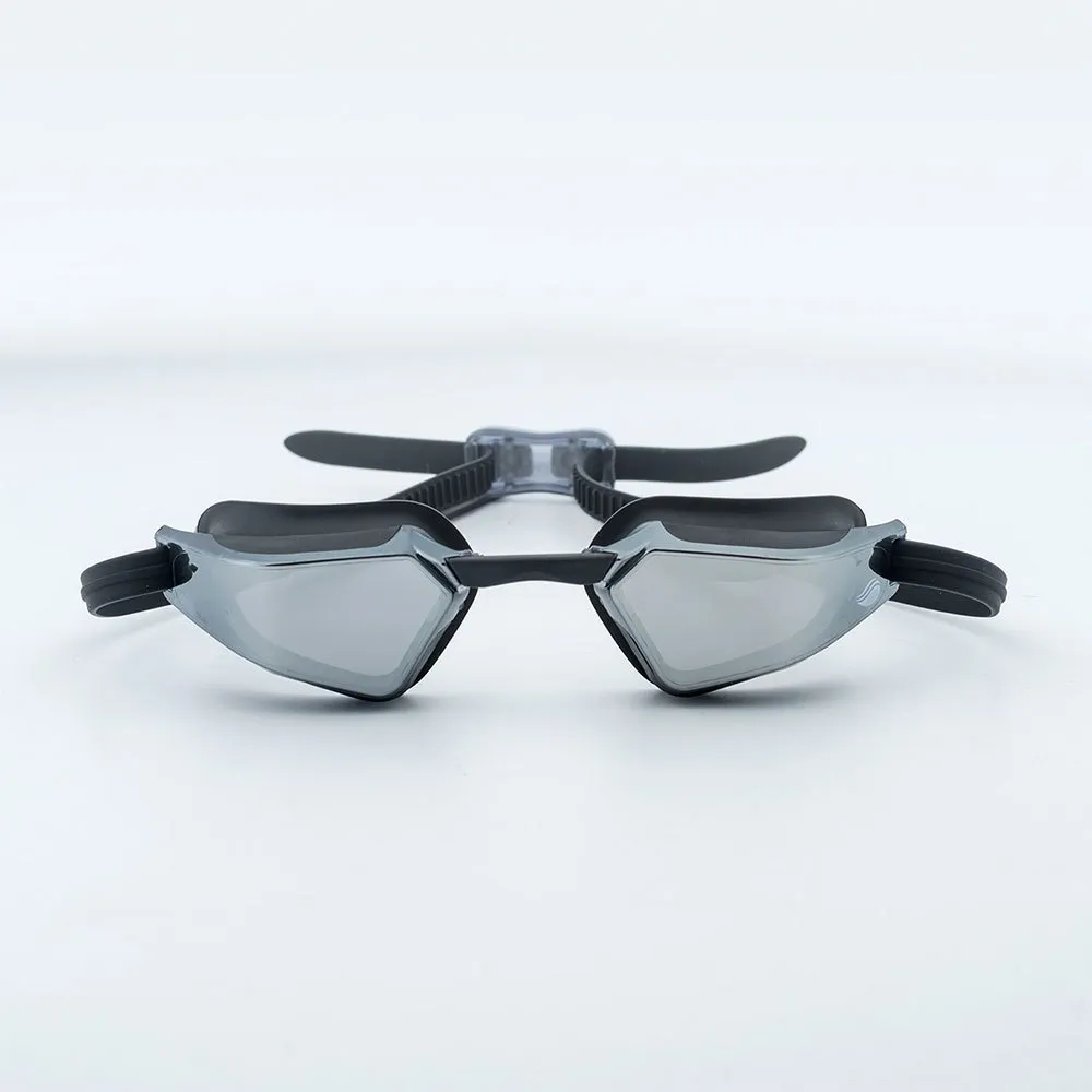 Aquawave Vectro Mc Champ Schwimmbrille Mit Spiegelglas, Black / silver mirror, One Size Aquawave Vectro Mc Champ Schwimmbrille Mit Spiegelglas, Black / silver mirror, One Size
