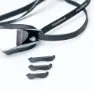 Aquawave Vectro Mc Champ Schwimmbrille Mit Spiegelglas, Black / silver mirror, One Size