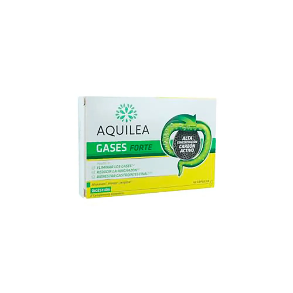 Aquilea Gases Forte Tabletten 60 Einheiten, White, One Size Aquilea Gases Forte Tabletten 60 Einheiten, White, One Size