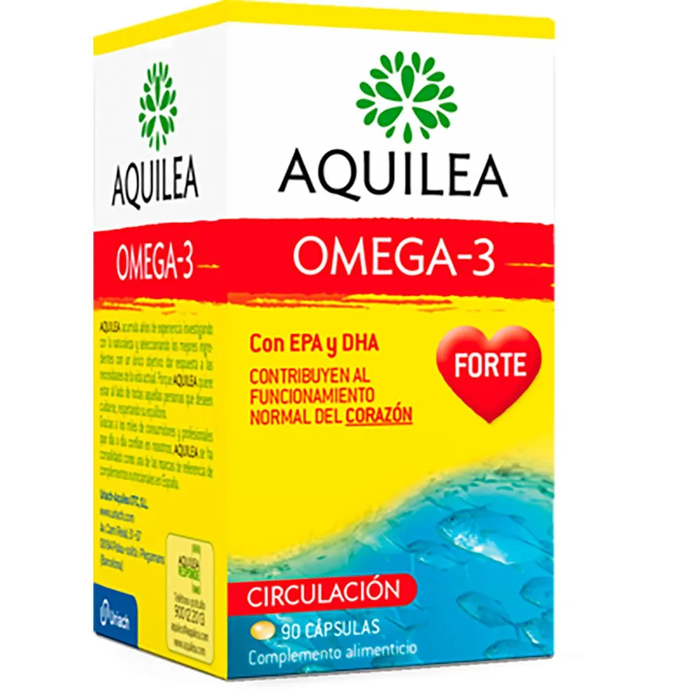 Aquilea Omega 3 Forte Kapseln 90 Einheiten, One size Aquilea Omega 3 Forte Kapseln 90 Einheiten, One size
