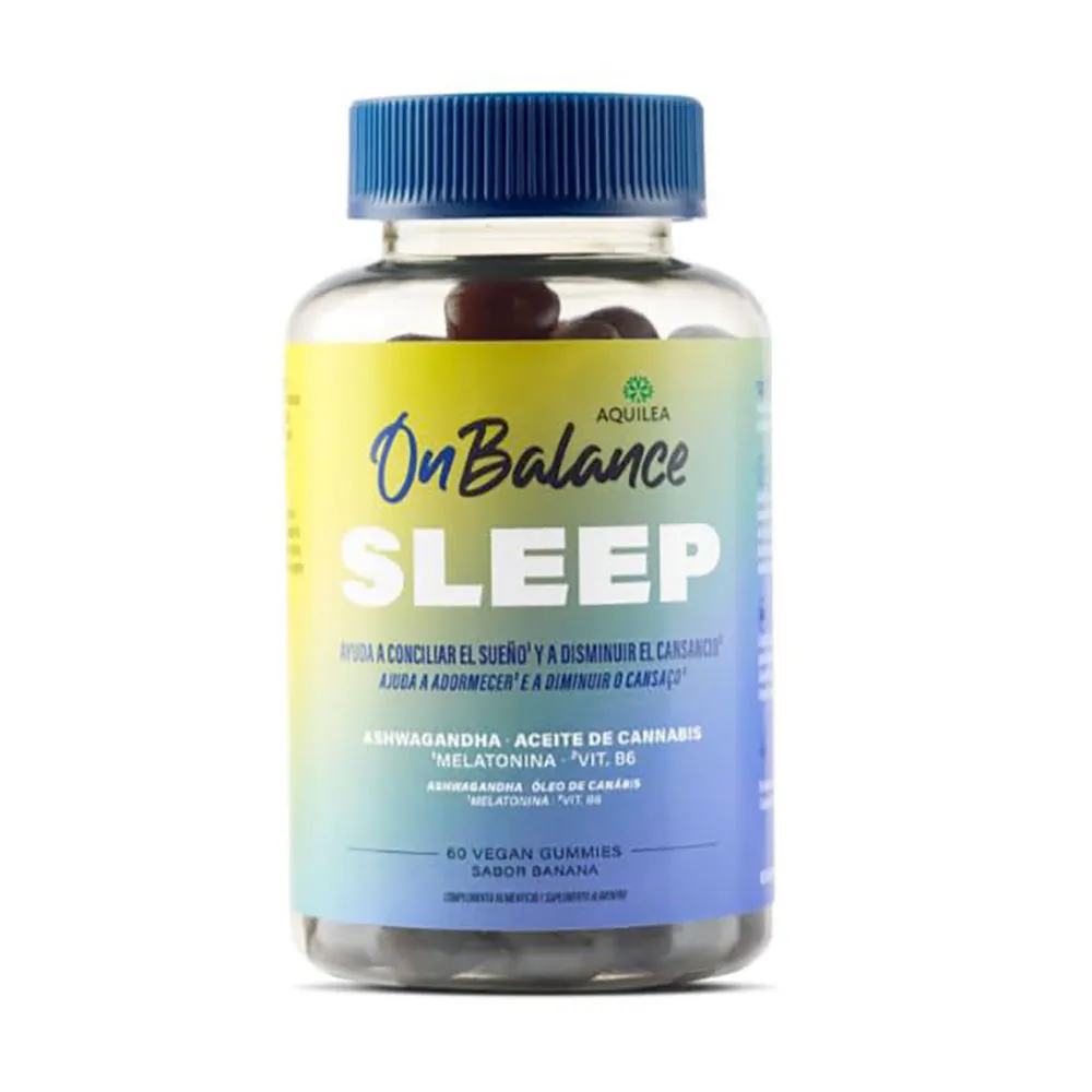 Aquilea Onbalance Sleep 60 Units Gummibärchen, White, One Size Aquilea Onbalance Sleep 60 Units Gummibärchen, White, One Size