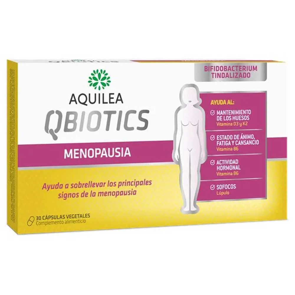 Aquilea Qbiotics Menopause Kapseln 30 Einheiten, White, One Size