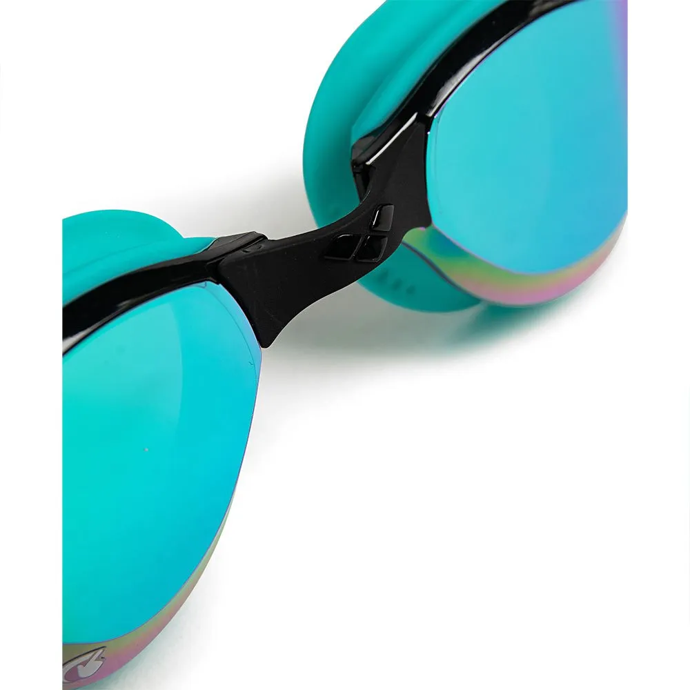 arena Cobra Tri Swipe Schwimmbrille Mit Spiegelglas, Emerald, One Size arena Cobra Tri Swipe Schwimmbrille Mit Spiegelglas, Emerald, One Size