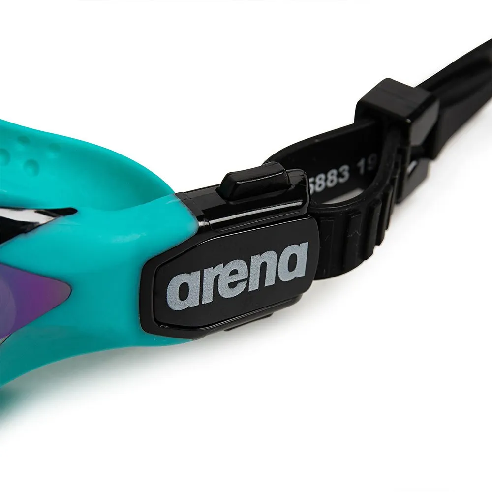 arena Cobra Tri Swipe Schwimmbrille Mit Spiegelglas, Emerald, One Size arena Cobra Tri Swipe Schwimmbrille Mit Spiegelglas, Emerald, One Size