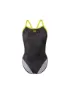 arena Damen Badeanzug Camo Kikko, Grau