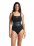 arena Damen Badeanzug Shapewear Rosa C-Cup, Schwarz