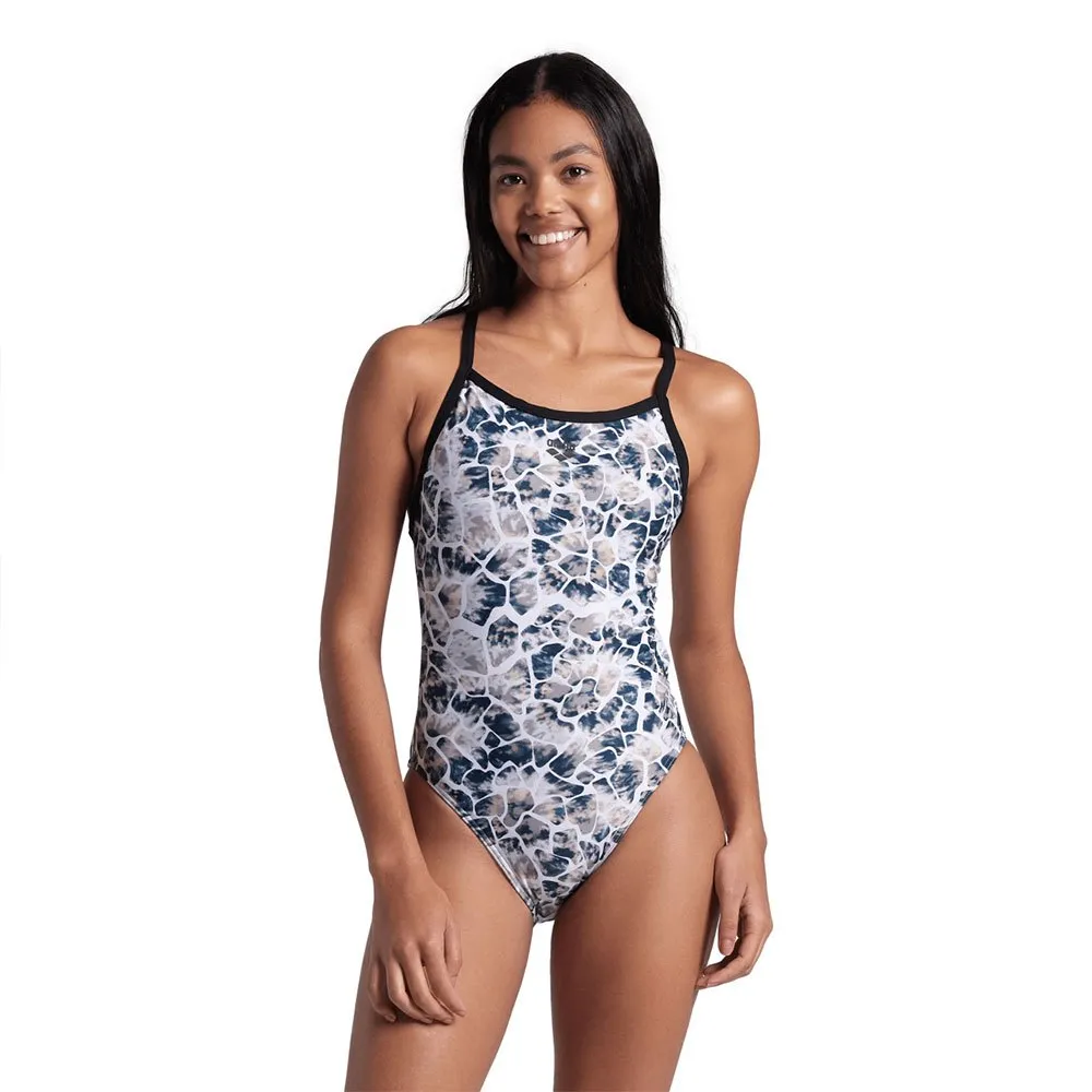 arena Earth Xcross Back Badeanzug, Black / white arena Earth Xcross Back Badeanzug, Black / white