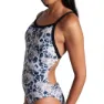 arena Earth Xcross Back Badeanzug, Black / white