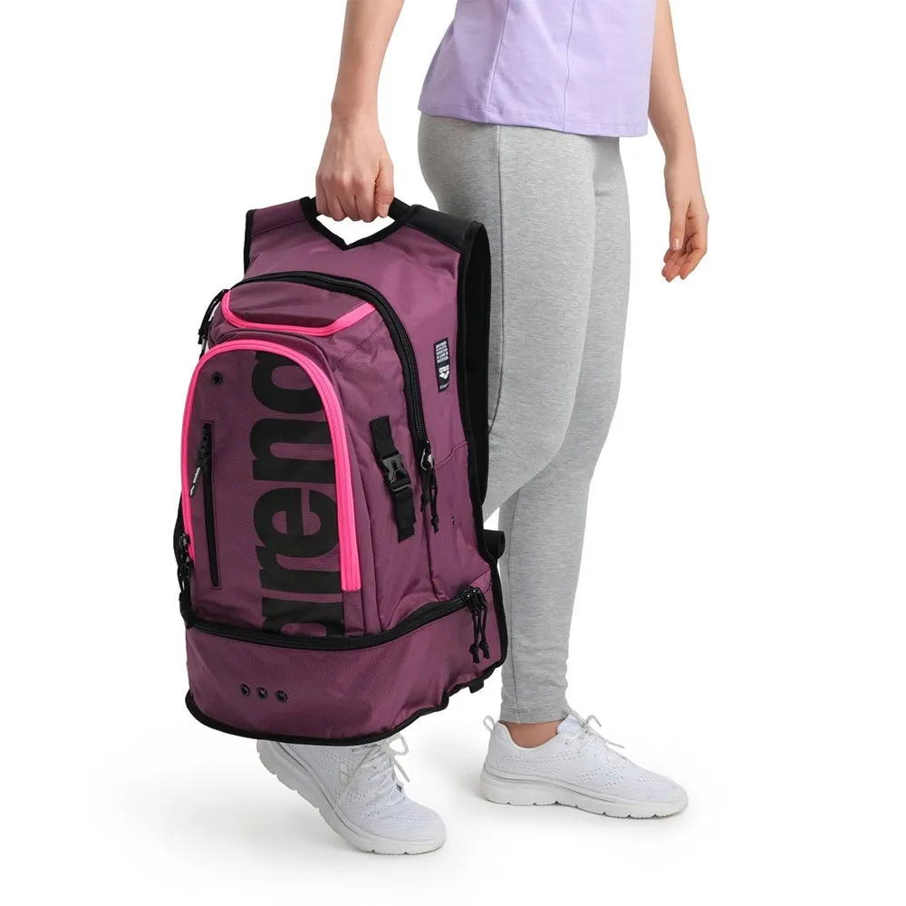arena Fastpack 3.0 40l Rucksack Refurbished unisex, Plum / neon, One Size arena Fastpack 3.0 40l Rucksack Refurbished unisex, Plum / neon, One Size