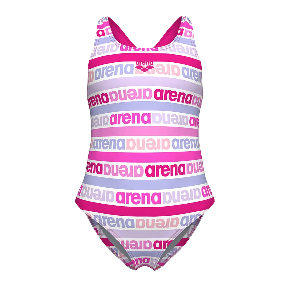 arena Friends Swim Pro Allover Badeanzug female, Multi / freak, 8-9Y arena Friends Swim Pro Allover Badeanzug female, Multi / freak, 8-9Y