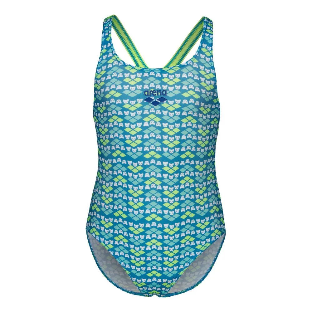 arena Friends Swim Pro Allover Badeshorts male, Soft green, 12-24MON
