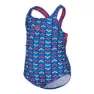 arena Friends Swim Pro Ao Badeanzug female, Fluo red / multi, 12-24MON