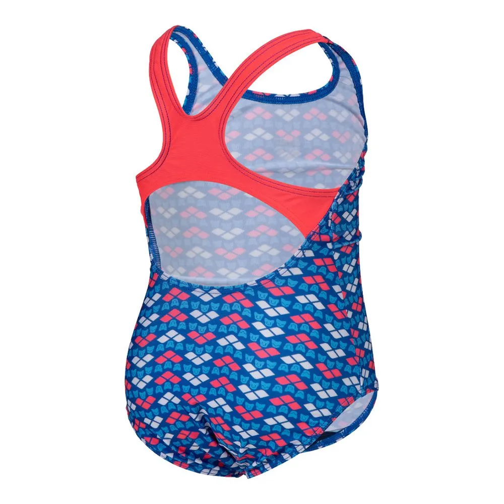 arena Friends Swim Pro Ao Badeanzug, Fluo red / multi, 12-24MON arena Friends Swim Pro Ao Badeanzug, Fluo red / multi, 12-24MON