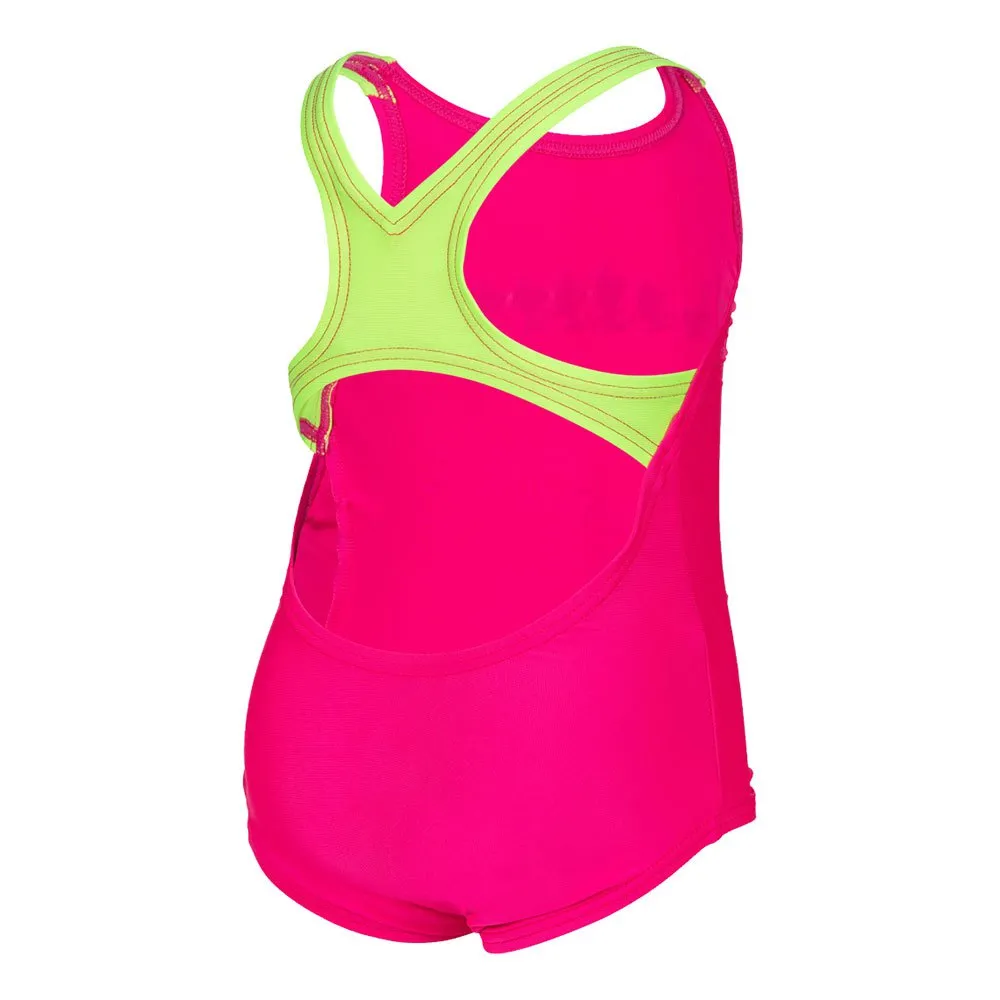 arena Friends Swim Pro Back Badeanzug female, Freak rose, 12-24MON