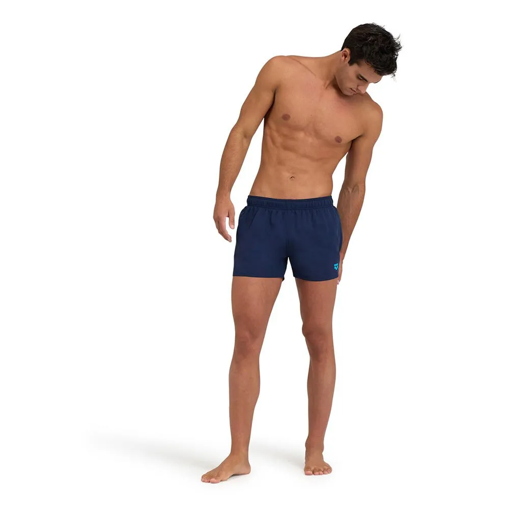 arena Fundamentals R Badeshorts 32 Cm male, Navy / turquoise arena Fundamentals R Badeshorts 32 Cm male, Navy / turquoise