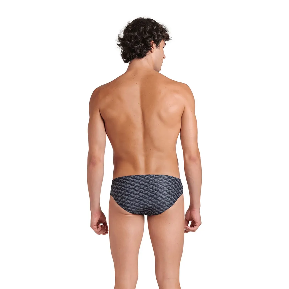 arena Monogram Badeslip, Dark sage multi arena Monogram Badeslip, Dark sage multi