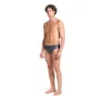 arena Monogram Badeslip, Dark sage multi