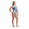 arena One Print Tech Back Badeanzug female