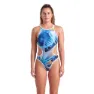 arena One Print Tech Back Badeanzug female