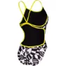 arena Open Your Eyes Lace Back Badeanzug female, 503