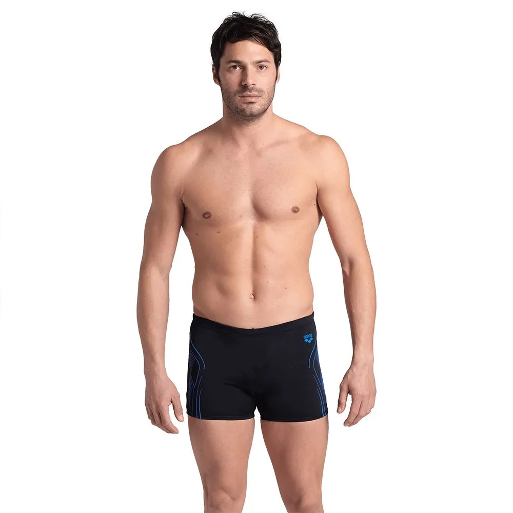 arena Reflecting Badehose Boxer, Black arena Reflecting Badehose Boxer, Black