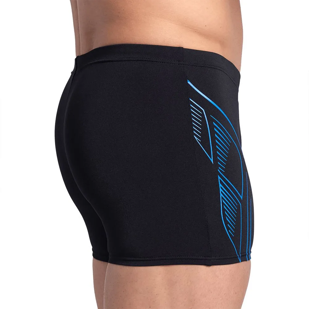 arena Reflecting Badehose Boxer, Black arena Reflecting Badehose Boxer, Black