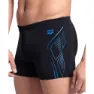 arena Reflecting Badehose Boxer, Black