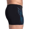 arena Reflecting Badehose Boxer, Black