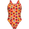 arena Strawberry Swim Tech Back Badeanzug female, Fluo red / orange