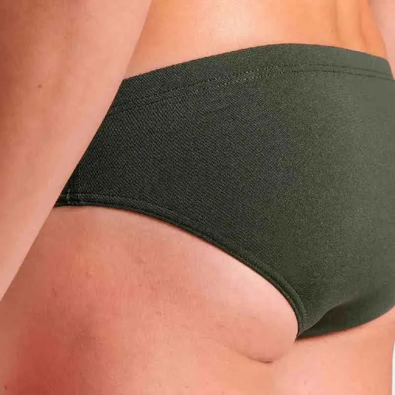 arena Team Solid Badeslip male, Dark sage / white arena Team Solid Badeslip male, Dark sage / white