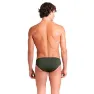 arena Team Solid Badeslip male, Dark sage / white
