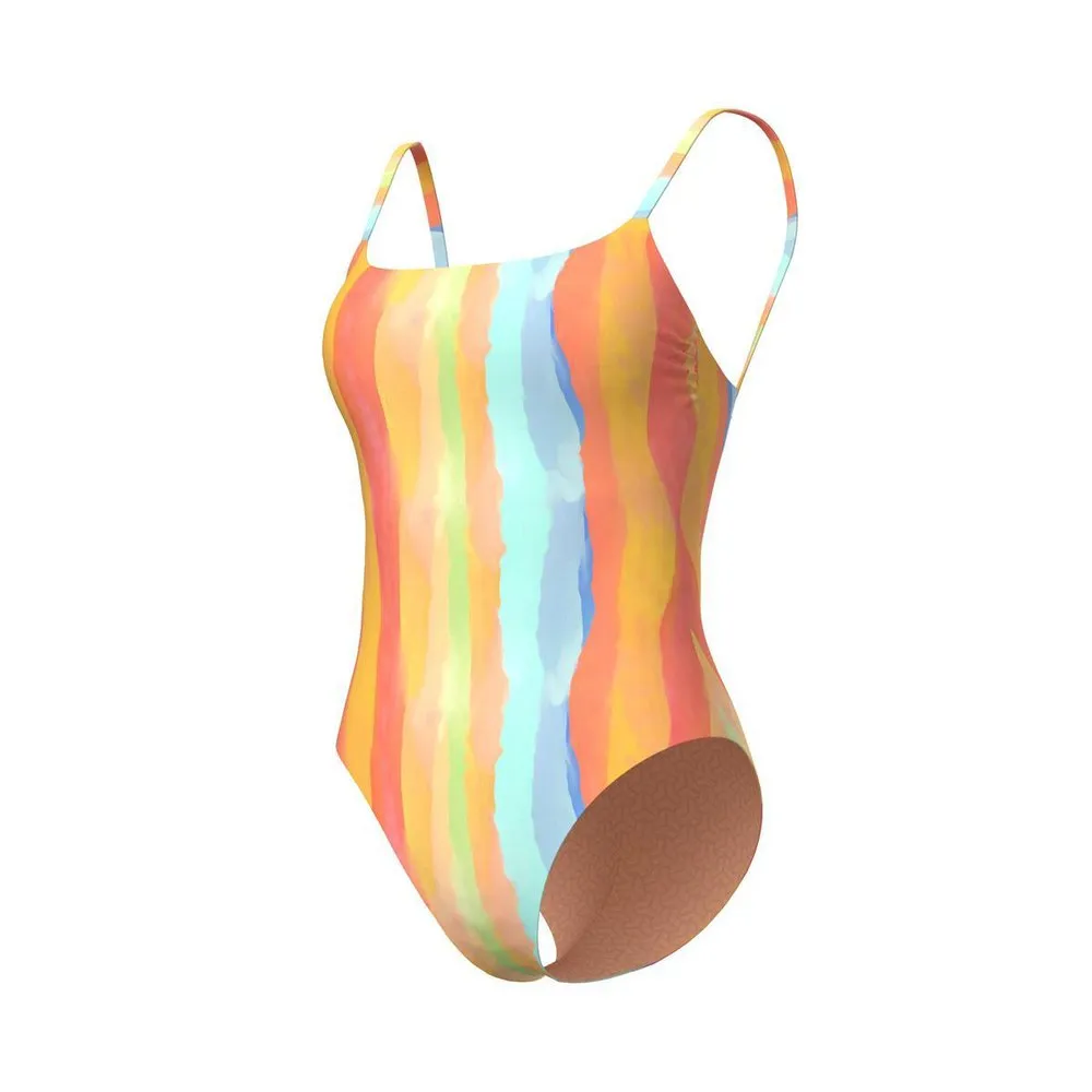 arena Water Print Badeanzug female, Multistripes arena Water Print Badeanzug female, Multistripes