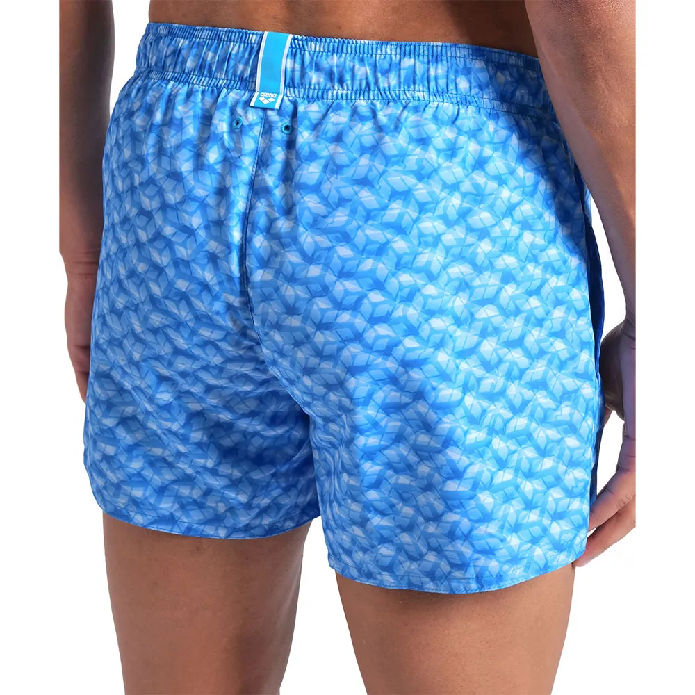 arena Water Prints Beach Allover 32cm Badeshorts male