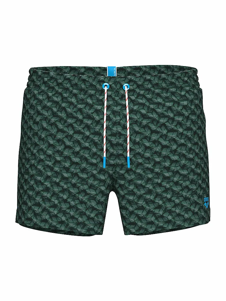 arena Water Prints Beach Allover 32cm Badeshorts male